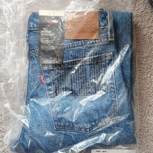 Levi's Blue Straight Jeans Classic Denim
